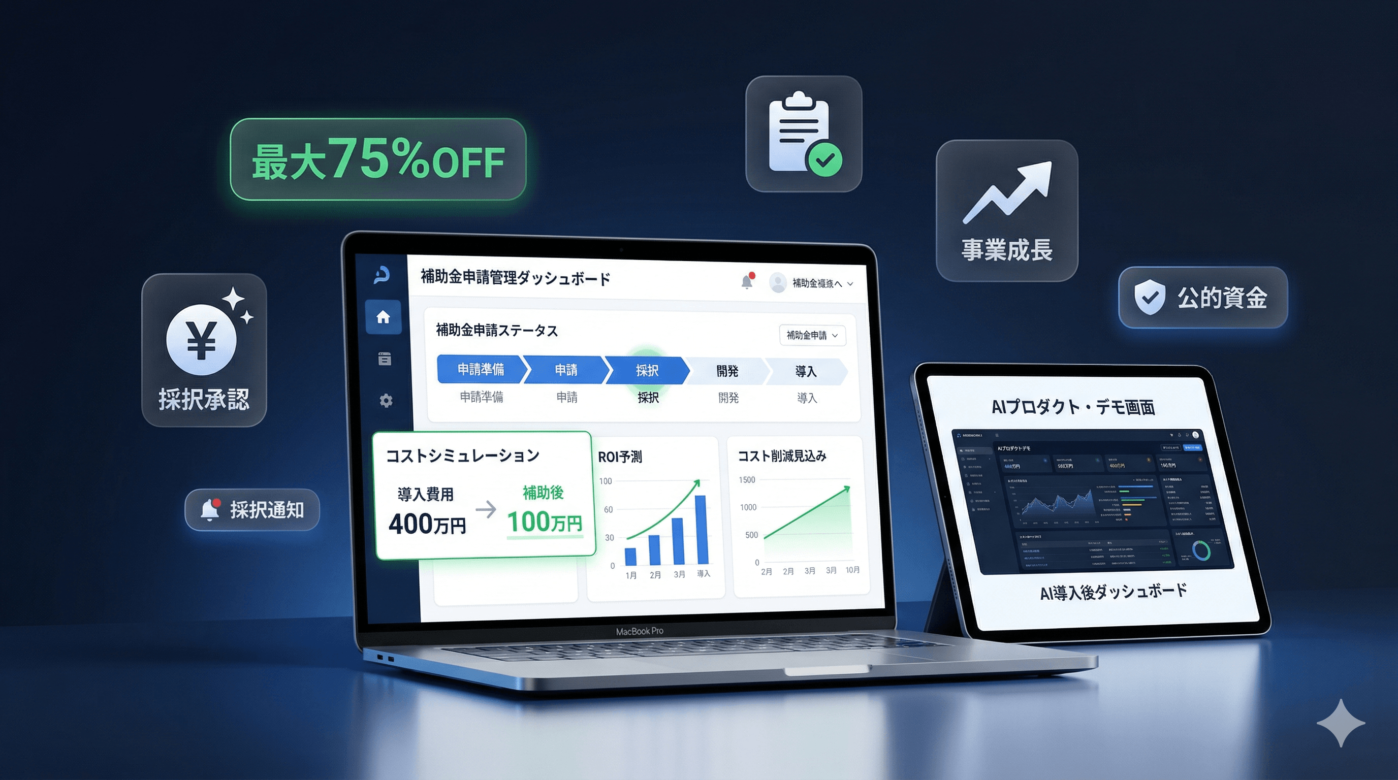 補助金活用のイメージ